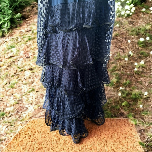 Vintage Scaasi (X)Saks Fifth Avenue SZ 18 ball gown -exquisite craftsmanship - Picture 12 of 14